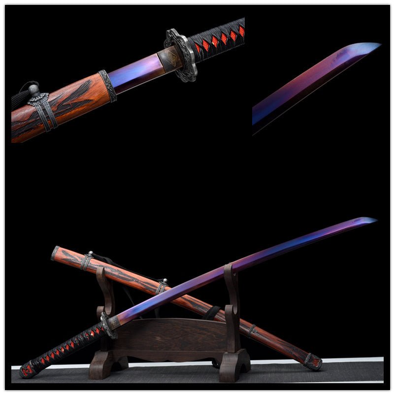 Katana Busizhan Manganese Steel Fuchsia Blade 不死斬 | KatanaSwordArt Katana For Sale 2025