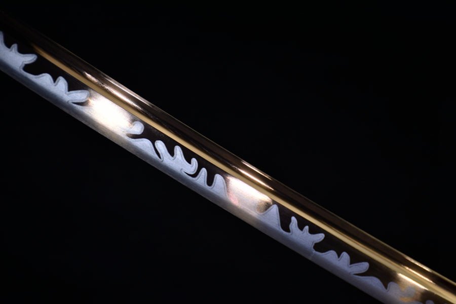 Katana Chijin T10 Carbon Black Saya 赤金 | KatanaSwordArt Katana For Sale 2025
