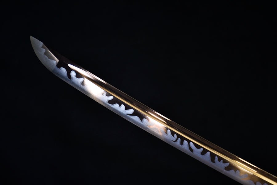 Katana Chijin T10 Carbon Black Saya 赤金 | KatanaSwordArt Katana For Sale 2025