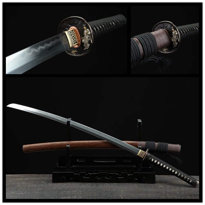 Katana Golden Bodhisattva Damascus Steel Clay Tempered 觀自在 | KatanaSwordArt Katana For Sale 2025