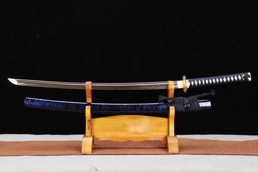 Katana Guihai T10 Clay Tempered Blue 歸海 | KatanaSwordArt Katana For Sale 2025