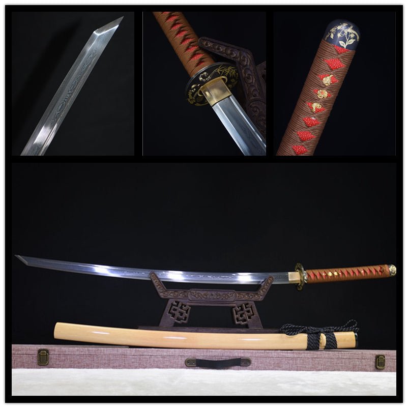 Katana Huancheng Damascus Folded Wood Saya 環城 | KatanaSwordArt Katana For Sale 2025