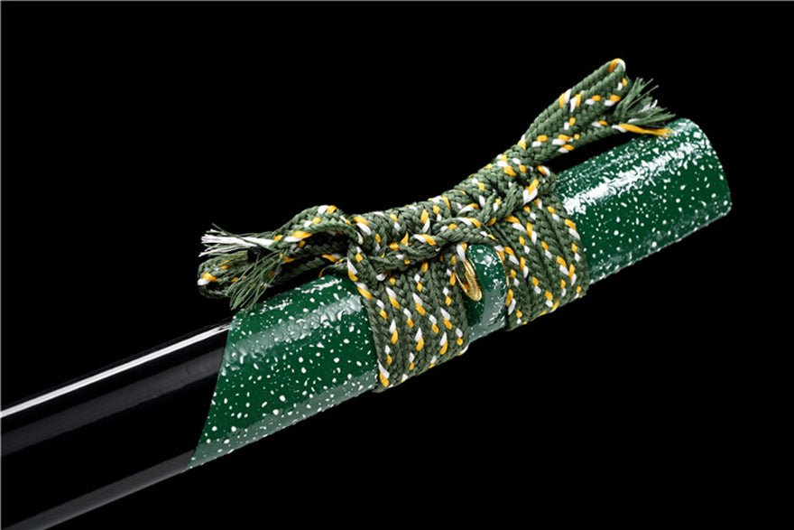 Katana Huanying Damascus Folded Black Saya 幻影 | KatanaSwordArt Katana For Sale 2025