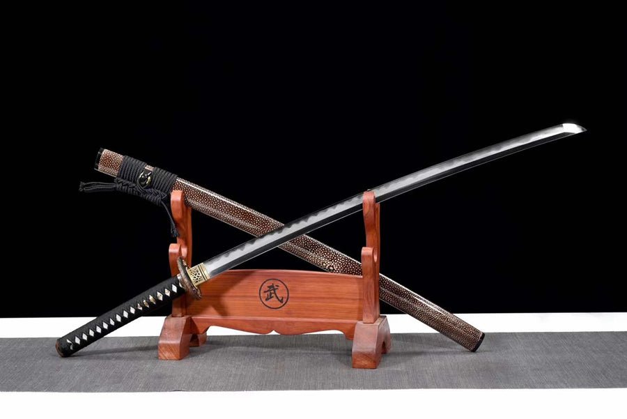 Katana Huxiao Honsanmai Steel Clay Tempered 虎嘯 | KatanaSwordArt Katana For Sale 2025