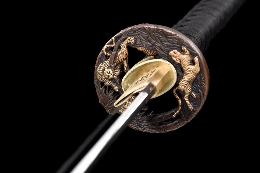 Katana Huxiao Honsanmai Steel Clay Tempered 虎嘯 | KatanaSwordArt Katana For Sale 2025