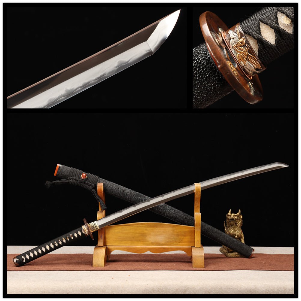 Katana Jinge Honsanmai Steel Clay Tempered Ray Skin Saya 金戈 | KatanaSwordArt Katana For Sale 2025
