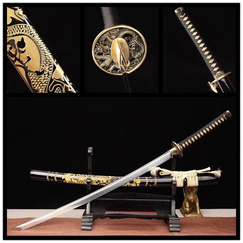 Katana Longyu T10 Clay Tempered Engrave 龍宇 | KatanaSwordArt Katana For Sale 2025