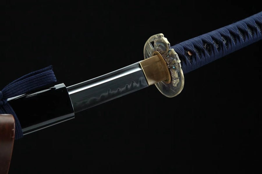 Katana Moren T10 Clay Tempered Black 魔刃 | KatanaSwordArt Katana For Sale 2025