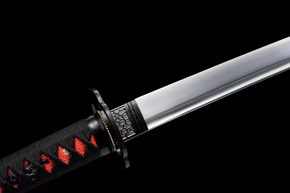 Katana MoYu Medium Carbon Steel White Saya 魔域 | KatanaSwordArt Katana For Sale