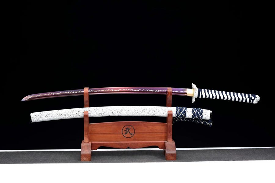 Katana Penglai Manganese Steel Purple Blade 蓬萊 | KatanaSwordArt Katana For Sale