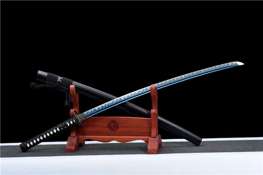 Katana Plover Manganese Steel Blue Blade 千鳥 | KatanaSwordArt Katana For Sale