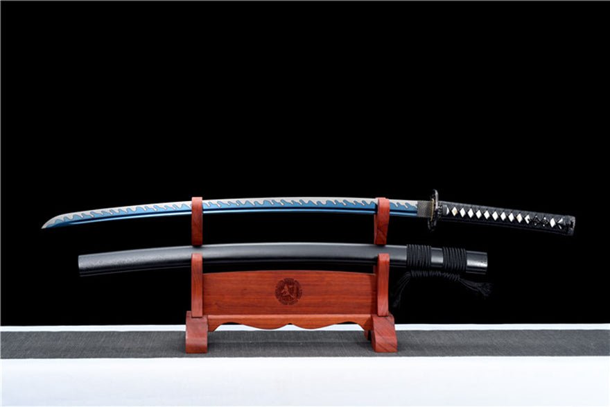 Katana Plover Manganese Steel Blue Blade 千鳥 | KatanaSwordArt Katana For Sale
