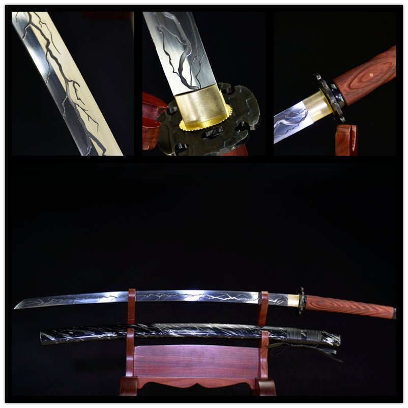 Katana Qintian Manganese Steel Black 擎天 | KatanaSwordArt Katana For Sale