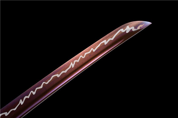 Katana Rose Manganese Steel Purple Blade 玫瑰 | KatanaSwordArt Katana For Sale 2025