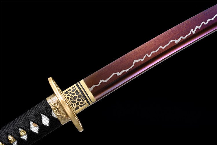 Katana Rose Manganese Steel Purple Blade 玫瑰 | KatanaSwordArt Katana For Sale 2025