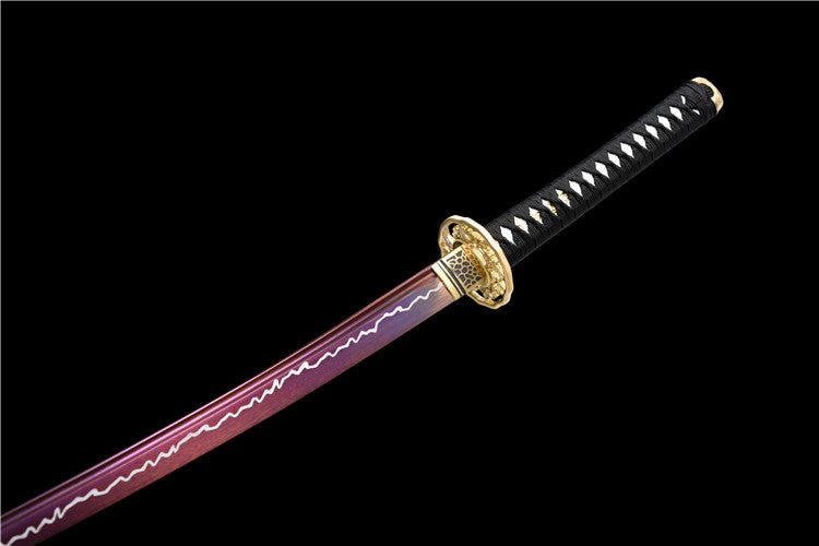 Katana Rose Manganese Steel Purple Blade 玫瑰 | KatanaSwordArt Katana For Sale 2025