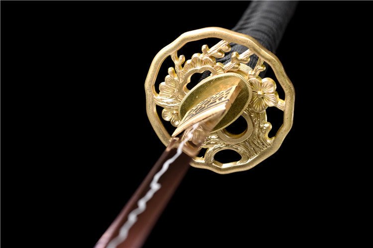 Katana Rose Manganese Steel Purple Blade 玫瑰 | KatanaSwordArt Katana For Sale 2025