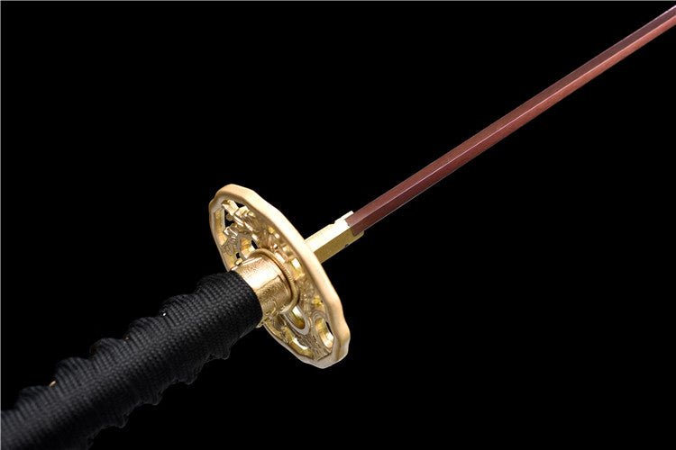 Katana Rose Manganese Steel Purple Blade 玫瑰 | KatanaSwordArt Katana For Sale 2025