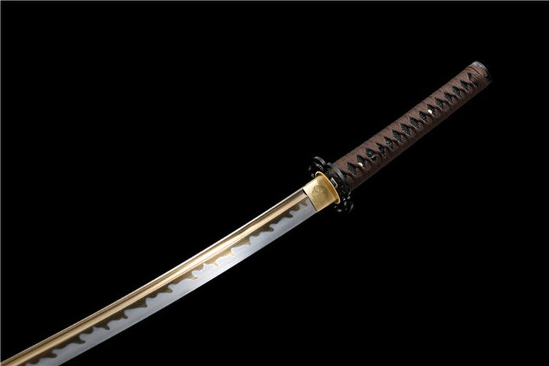 Katana Royal Dragon Manganese Steel Golden Blade 禦龍 For Sale | KatanaSwordArt Japanese Katana