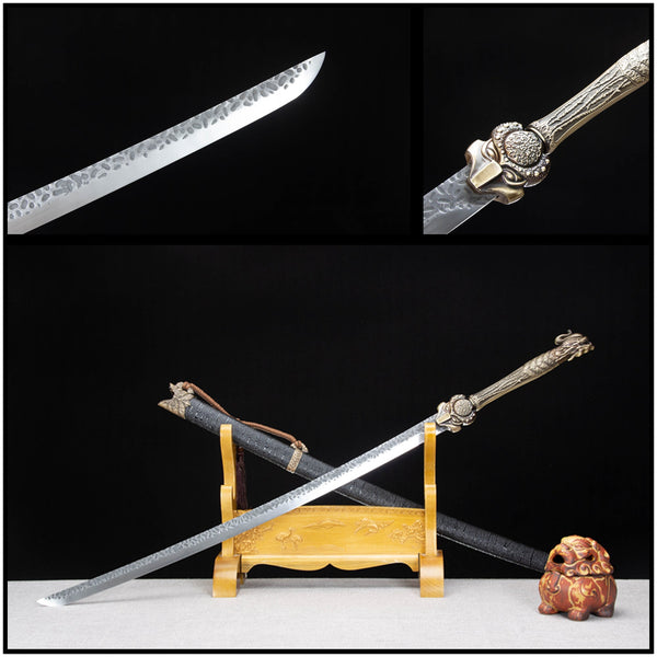 Katana Sabre Manganese Steel Pattern Blade 戰刀 For Sale | KatanaSwordArt Japanese Katana
