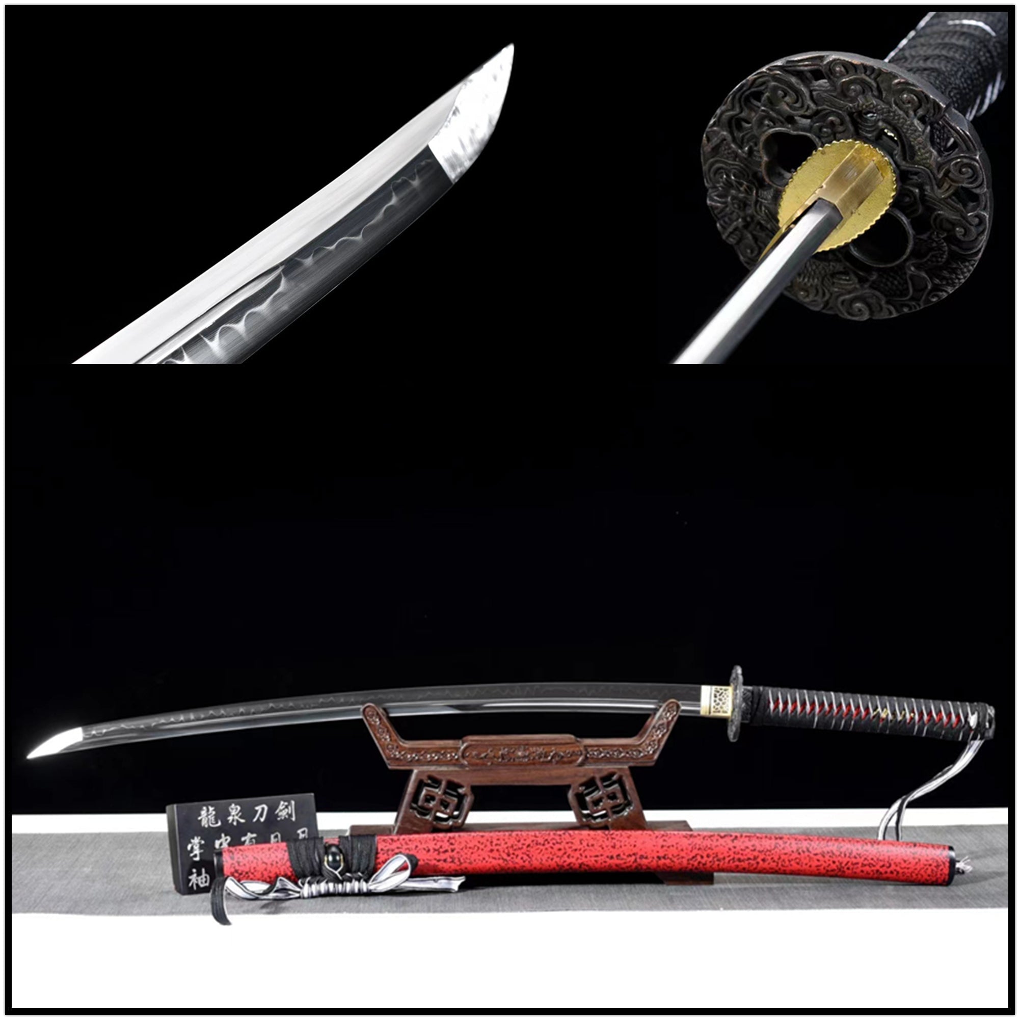 Katana Sato T10 Clay Tempered Red Saya 佐藤 | KatanaSwordArt Katana For Sale 2025