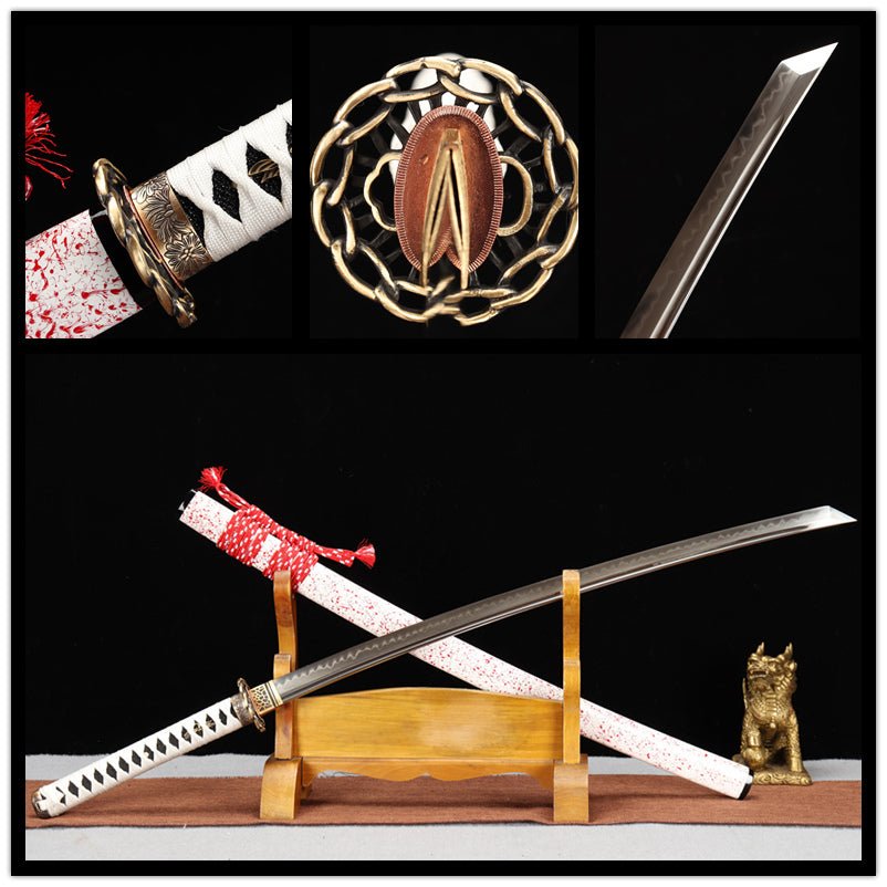 Katana Suohun T10 Clay Tempered Chain Tsuba 鎖魂 | KatanaSwordArt Katana For Sale 2025