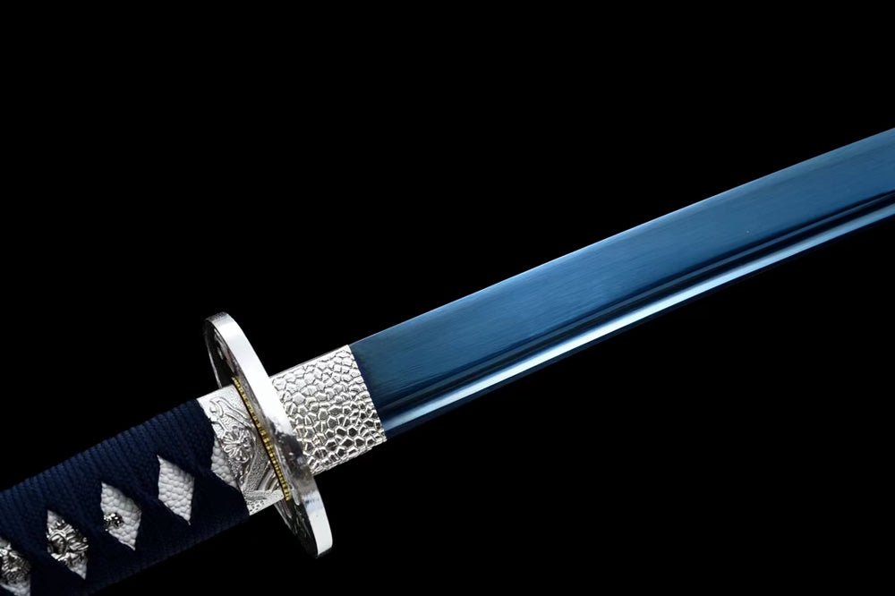Katana TianYue Spring Steel Blue Blade 天月 | KatanaSwordArt Katana For Sale