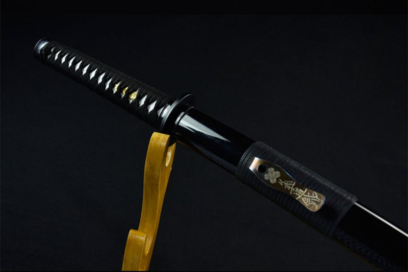 Katana Bushido Hammer Pattern T10 Carbon Steel 武士道 For Sale | KatanaSwordArt Japanese Katana