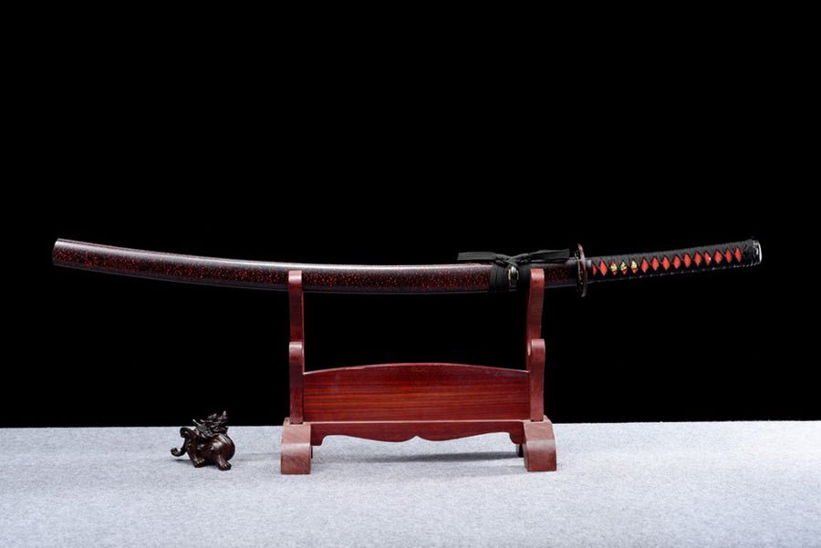 Katana Zijing T10 Clay Tempered Red 紫荊 | KatanaSwordArt Katana For Sale 2025