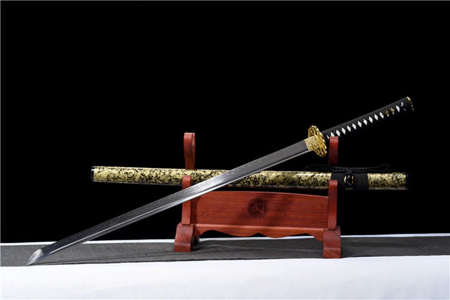 Straight Katana Jinkui T10 Clay Tempered Blade 金葵 | KatanaSwordArt Katana For Sale 2025