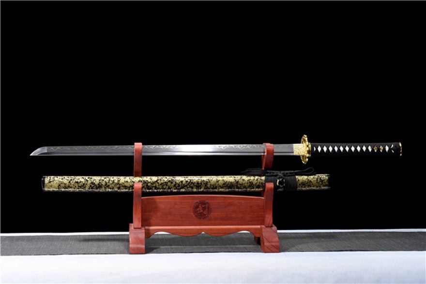 Straight Katana Jinkui T10 Clay Tempered Blade 金葵 | KatanaSwordArt Katana For Sale 2025