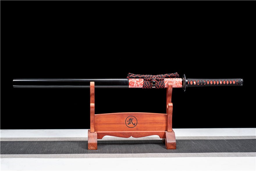 Straight Katana Guique Damascus Folded Blade 貴鵲 | KatanaSwordArt Katana For Sale 2025