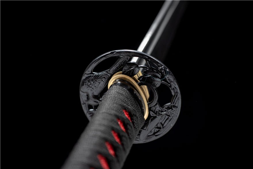 Straight Katana Guique Damascus Folded Blade 貴鵲 | KatanaSwordArt Katana For Sale 2025