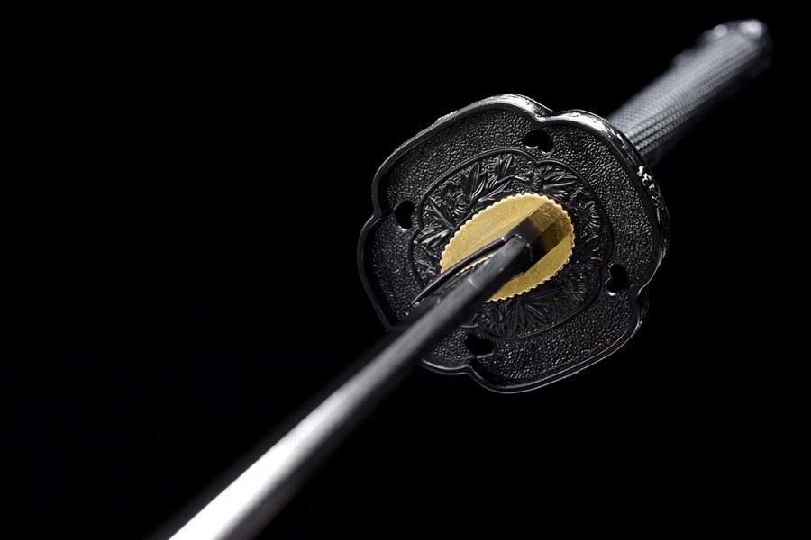 Tachi Sword Moju High Manganese Black 墨菊 | KatanaSwordArt Katana For Sale