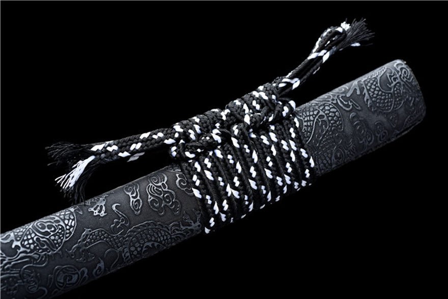 Wakizashi Sword Chilong Manganese Steel Dragon Saya 螭龍 | KatanaSwordArt Wakizashi For Sale 2025