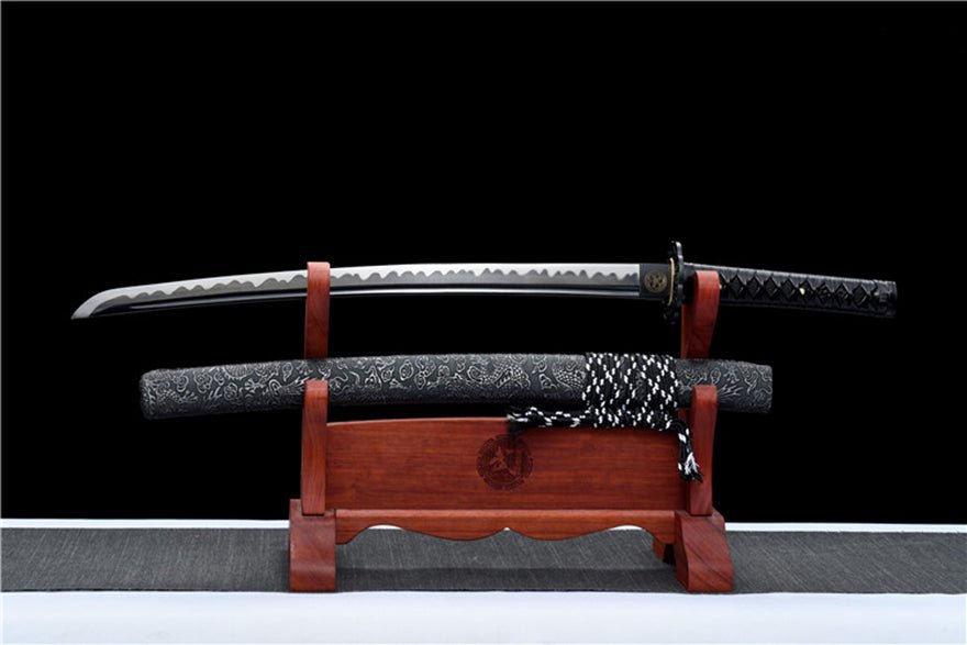 Wakizashi Sword Chilong Manganese Steel Dragon Saya 螭龍 | KatanaSwordArt Wakizashi For Sale 2025
