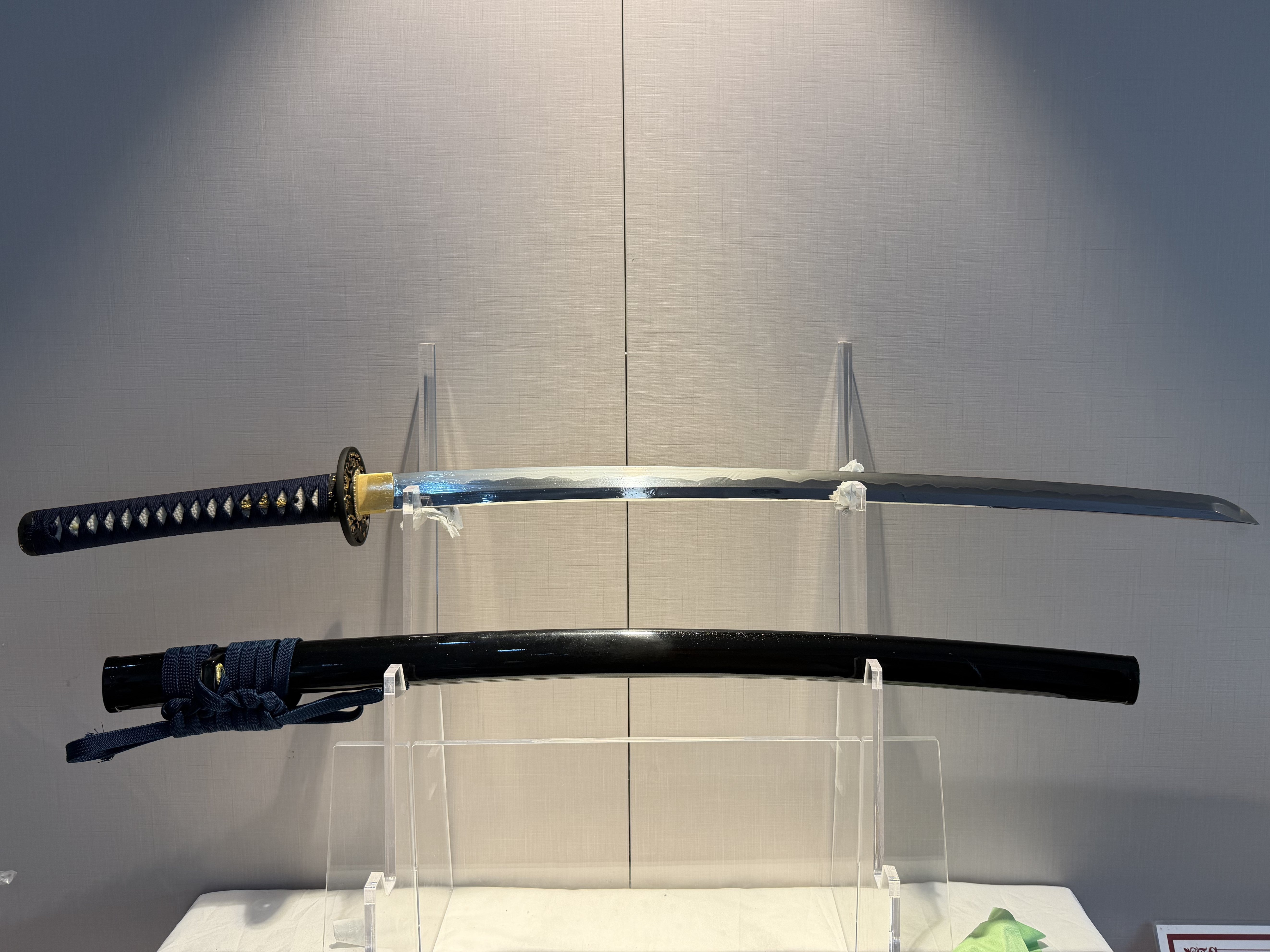 Wave-Themed Katana – Completed Customer Build