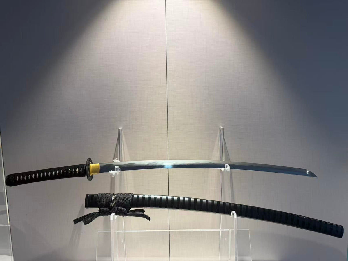 Black Wave Katana | Folded Steel Customer Build - KatanaSwordArt