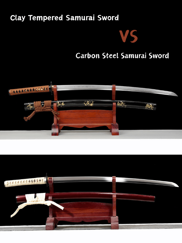 Clay-Tempered vs Carbon Steel Samurai Swords: What’s the Real Difference? - KatanaSwordArt