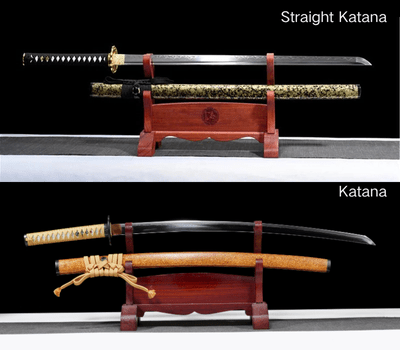 Straight Katana vs. Katana: A Collector’s Guide to Two Legendary Japanese Swords - KatanaSwordArt