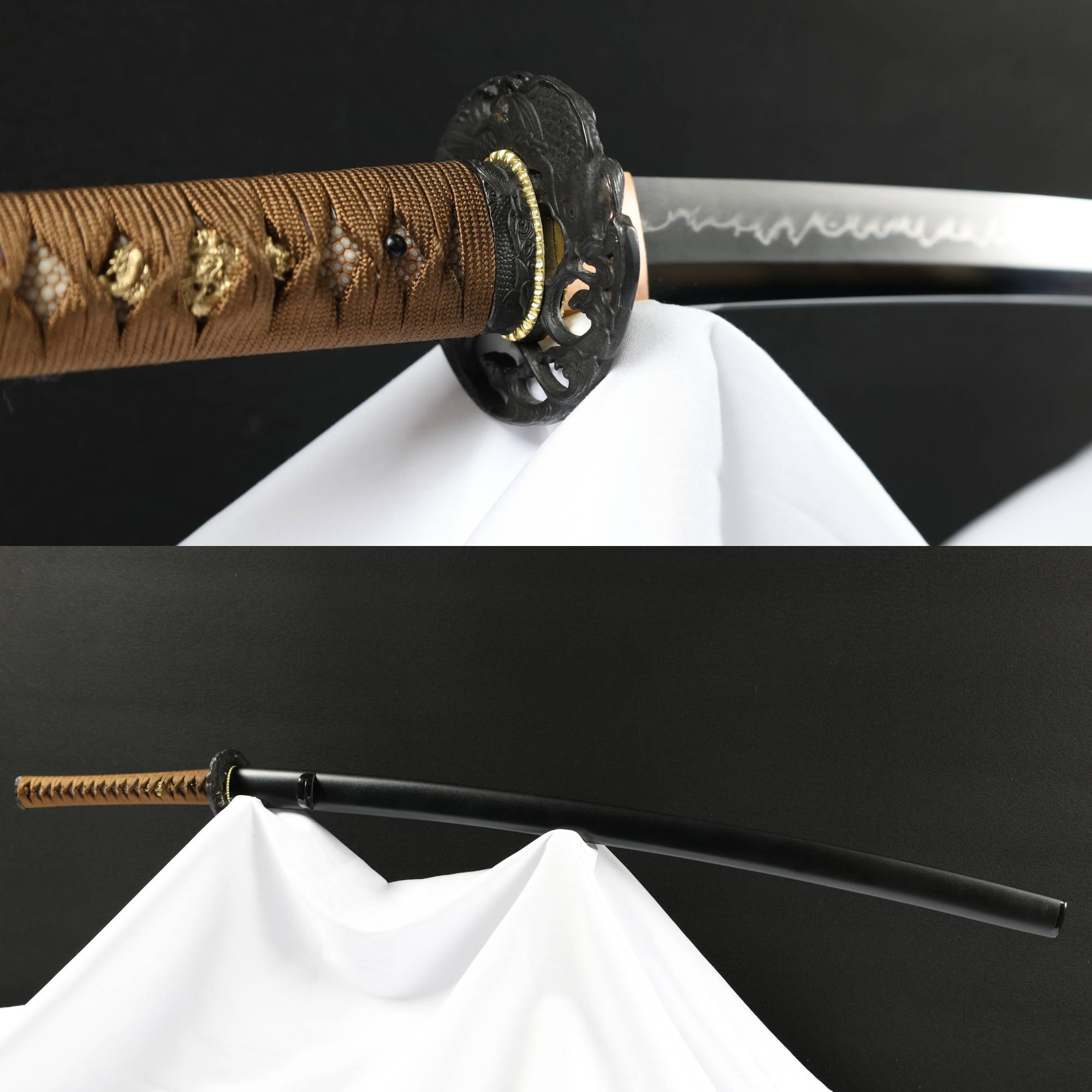Katana Koi Stone Maru Blade Suiboku Koshirae 锦石 | TangGu Sword