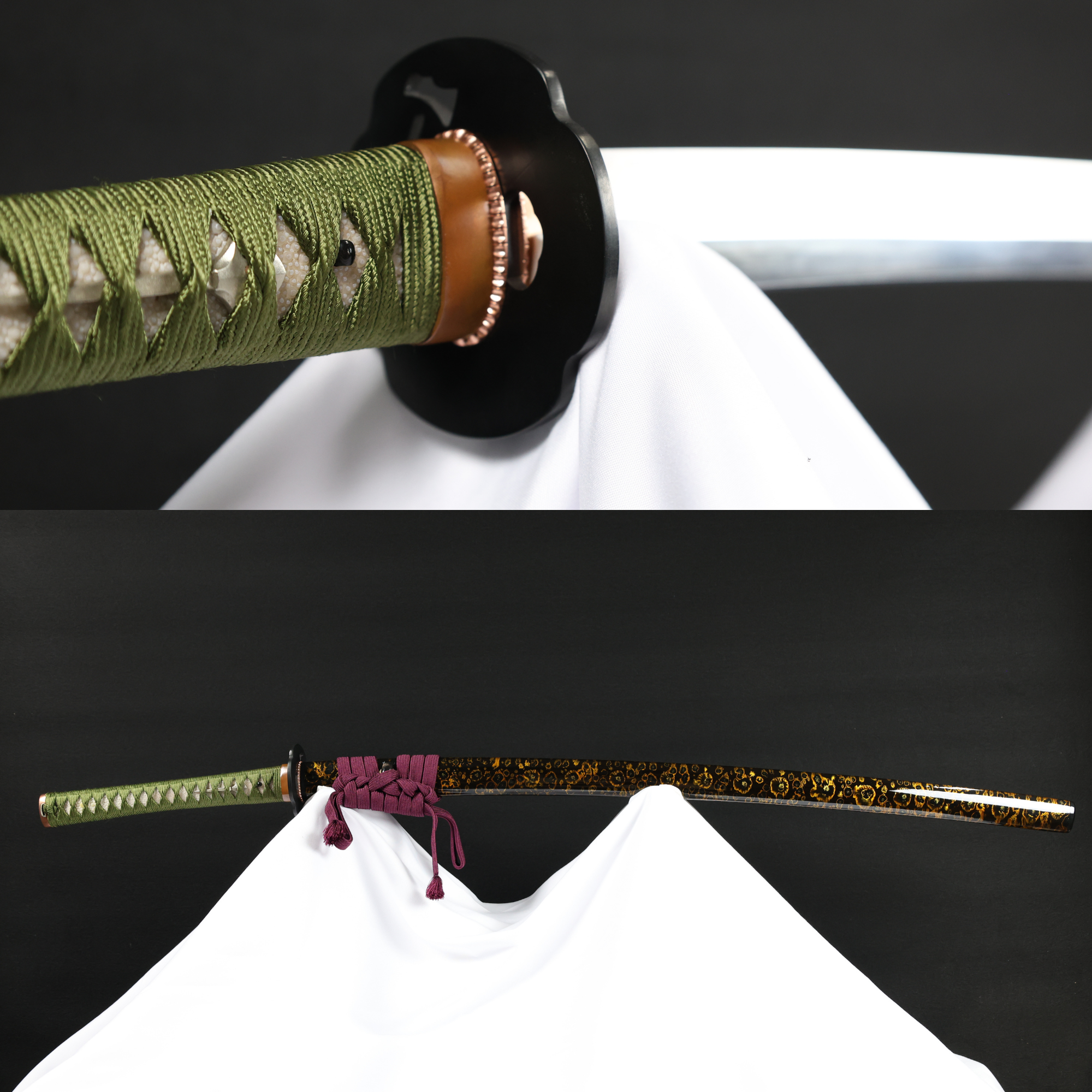 Katana Golden Torrent Kobuse Blade Kogane Shizuku Koshirae 金流 | TangGu Sword