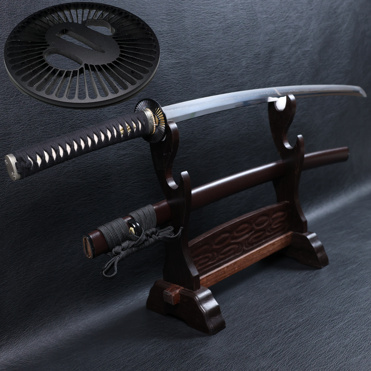 Katana Naoshige T10 Clay Tempered Blade with Choji Hamon | KSA Jiang