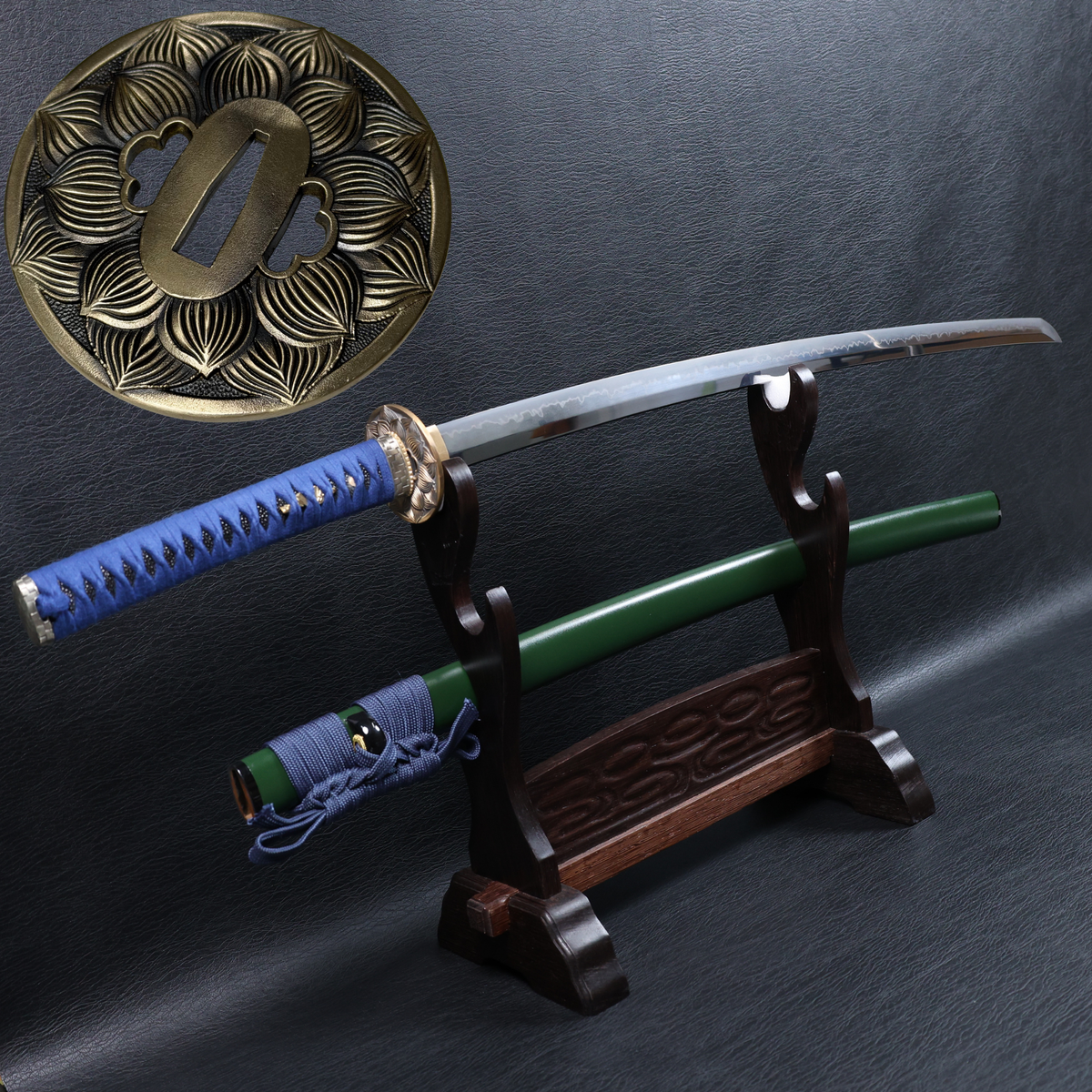 Katana Yasumasa T10 Clay Tempered Blade with Choji Hamon | KSA Jiang