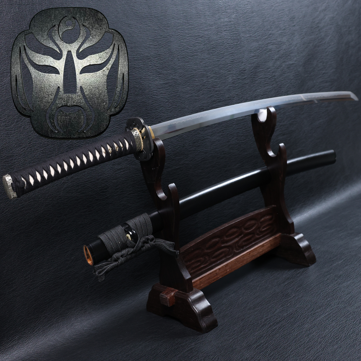 Katana Guan Yu T10 Clay Tempered Blade with Choji Hamon | KSA Signature