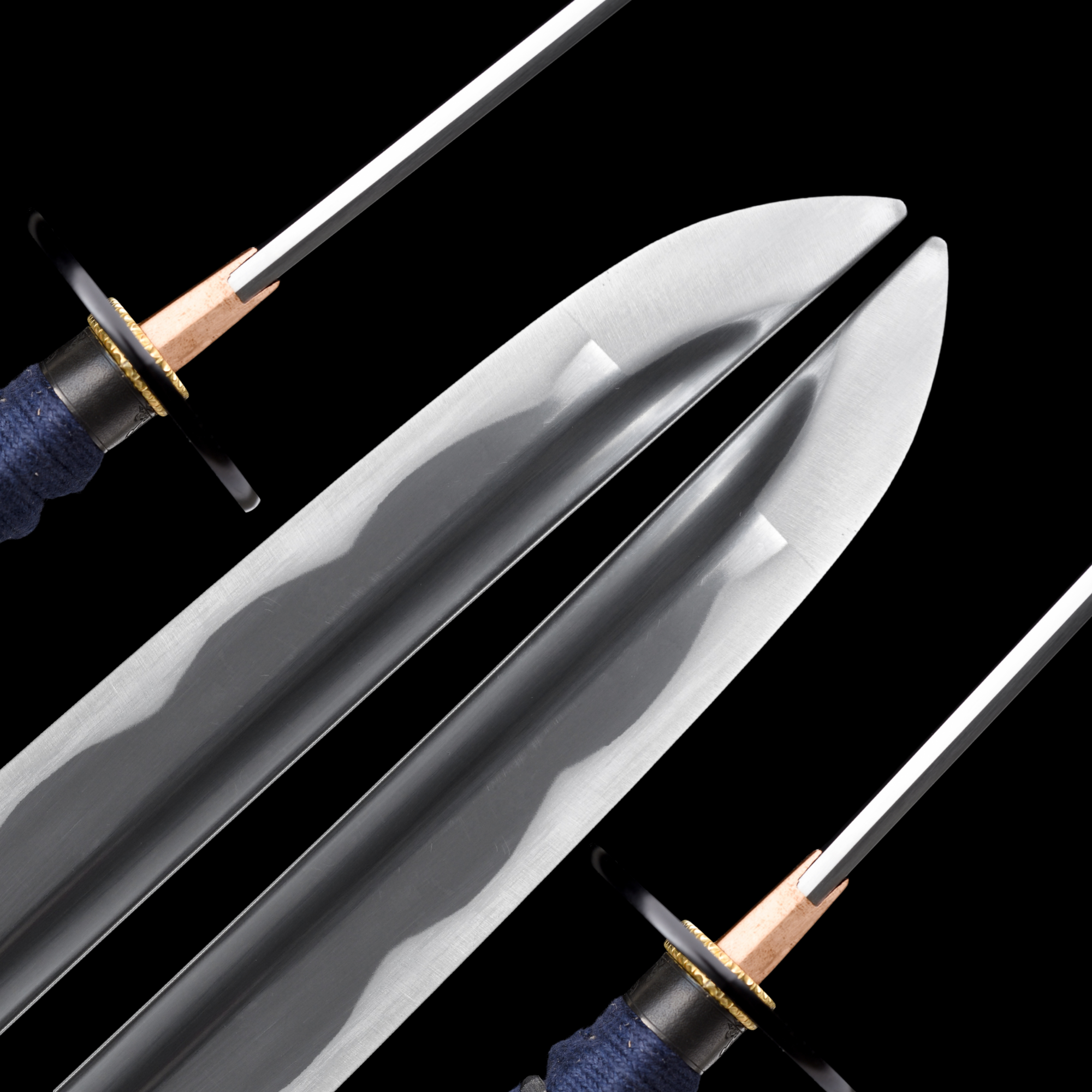 Custom Iaido Sword Alloy Blade Unsharpened Practice Katana with Shinken‑Hi