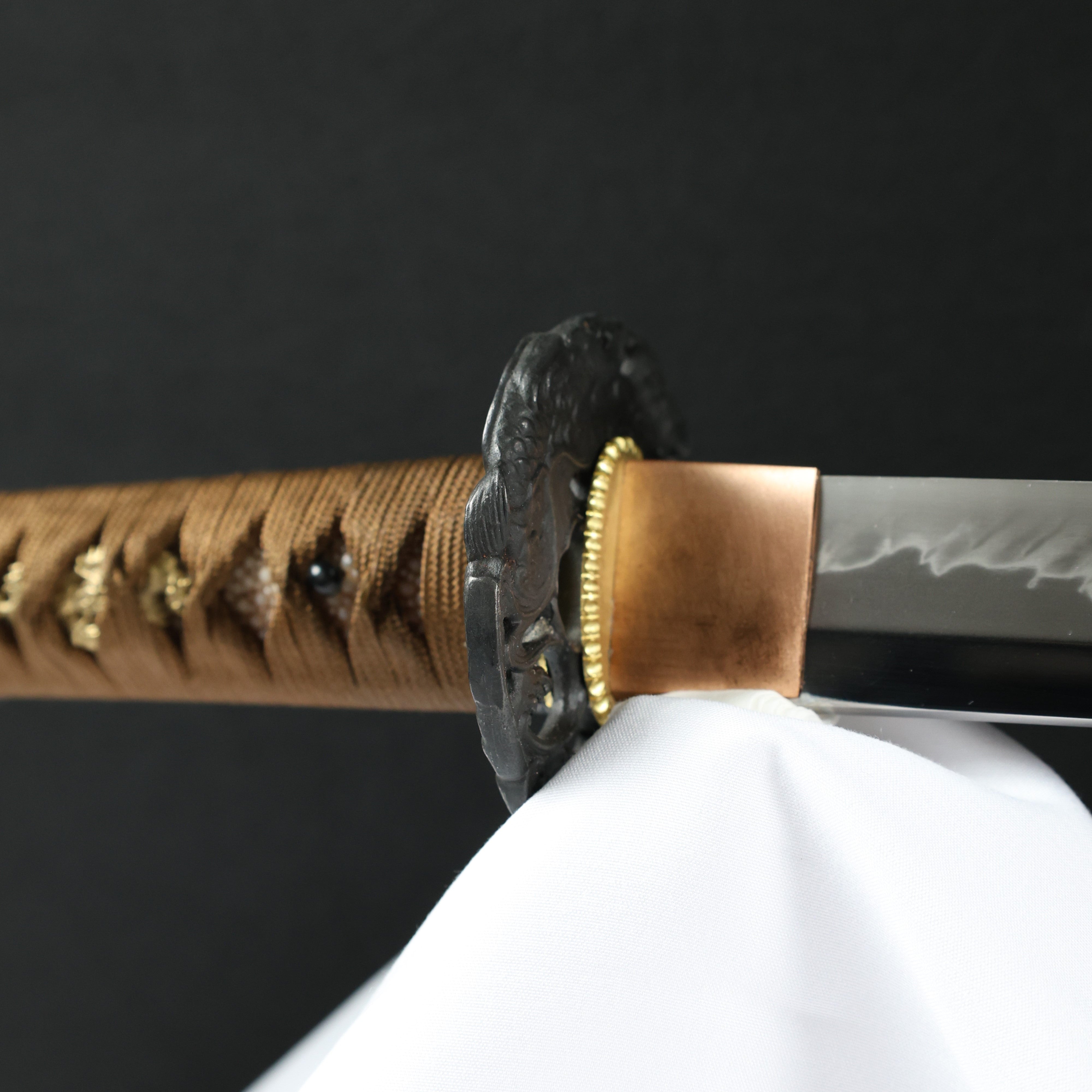 Katana Koi Stone Maru Blade Suiboku Koshirae 锦石 | TangGu Sword
