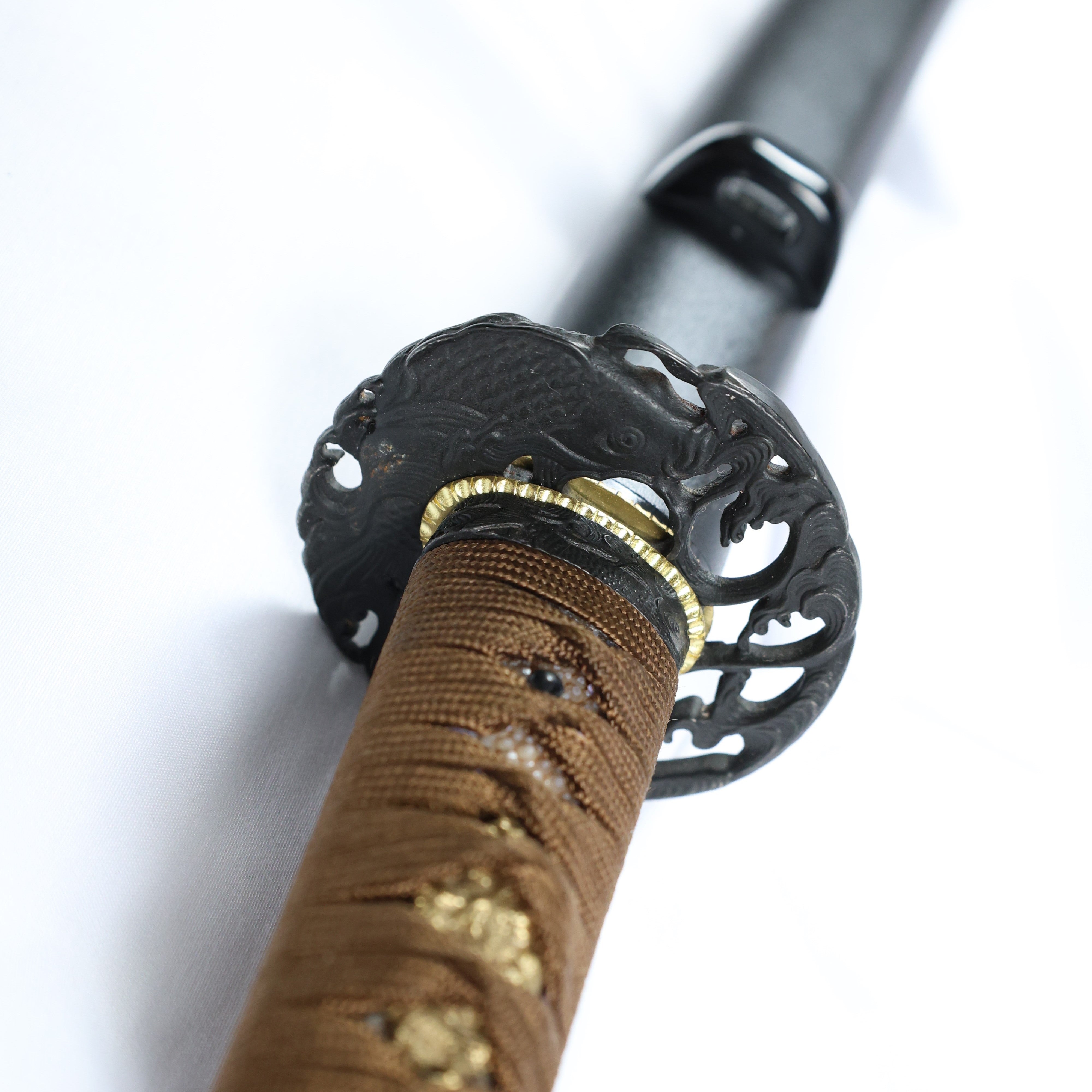 Katana Koi Stone Maru Blade Suiboku Koshirae 锦石 | TangGu Sword