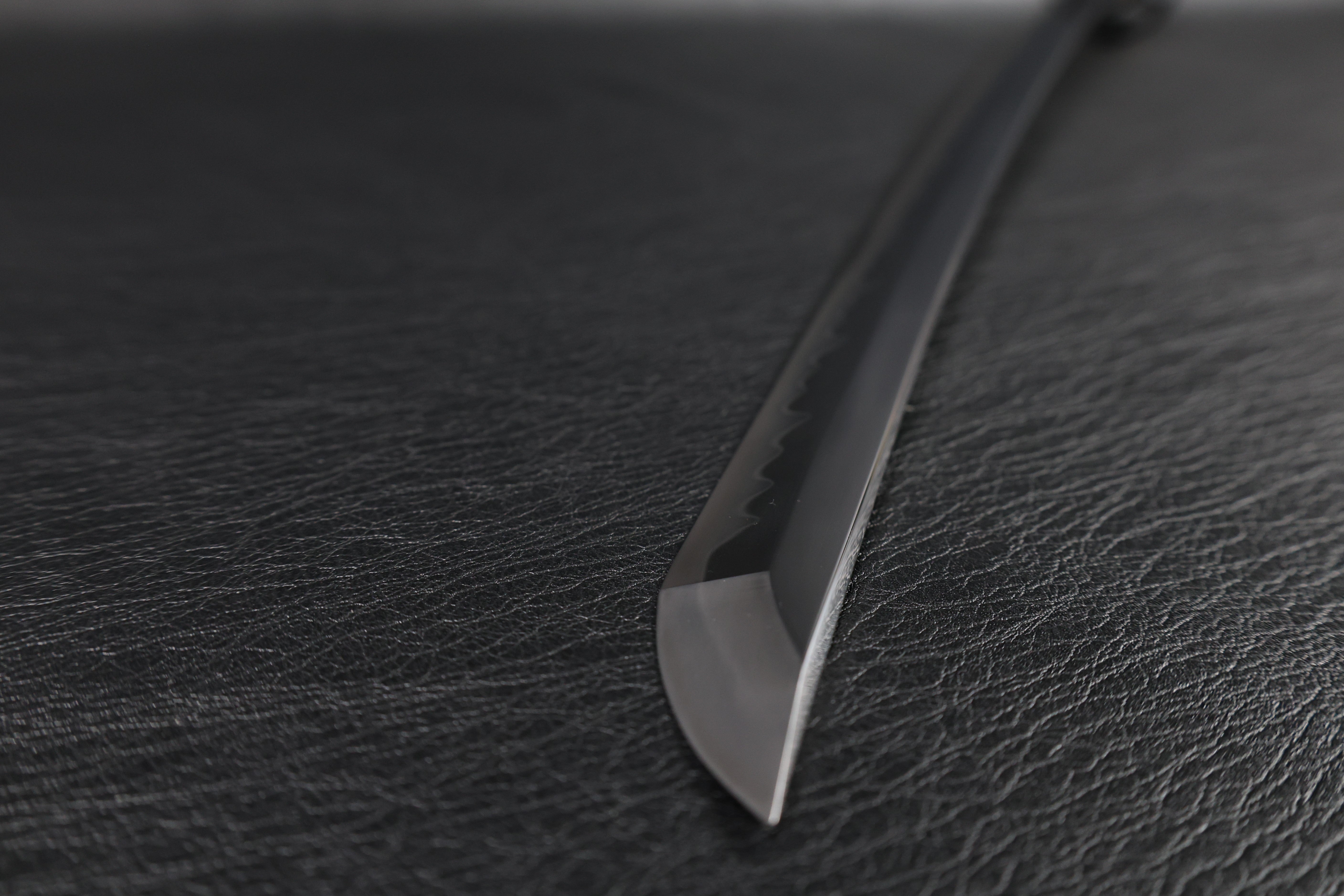 Katana Masayuki T10 Clay Tempered Blade with Sanbonsugi Hamon | KSA Huo