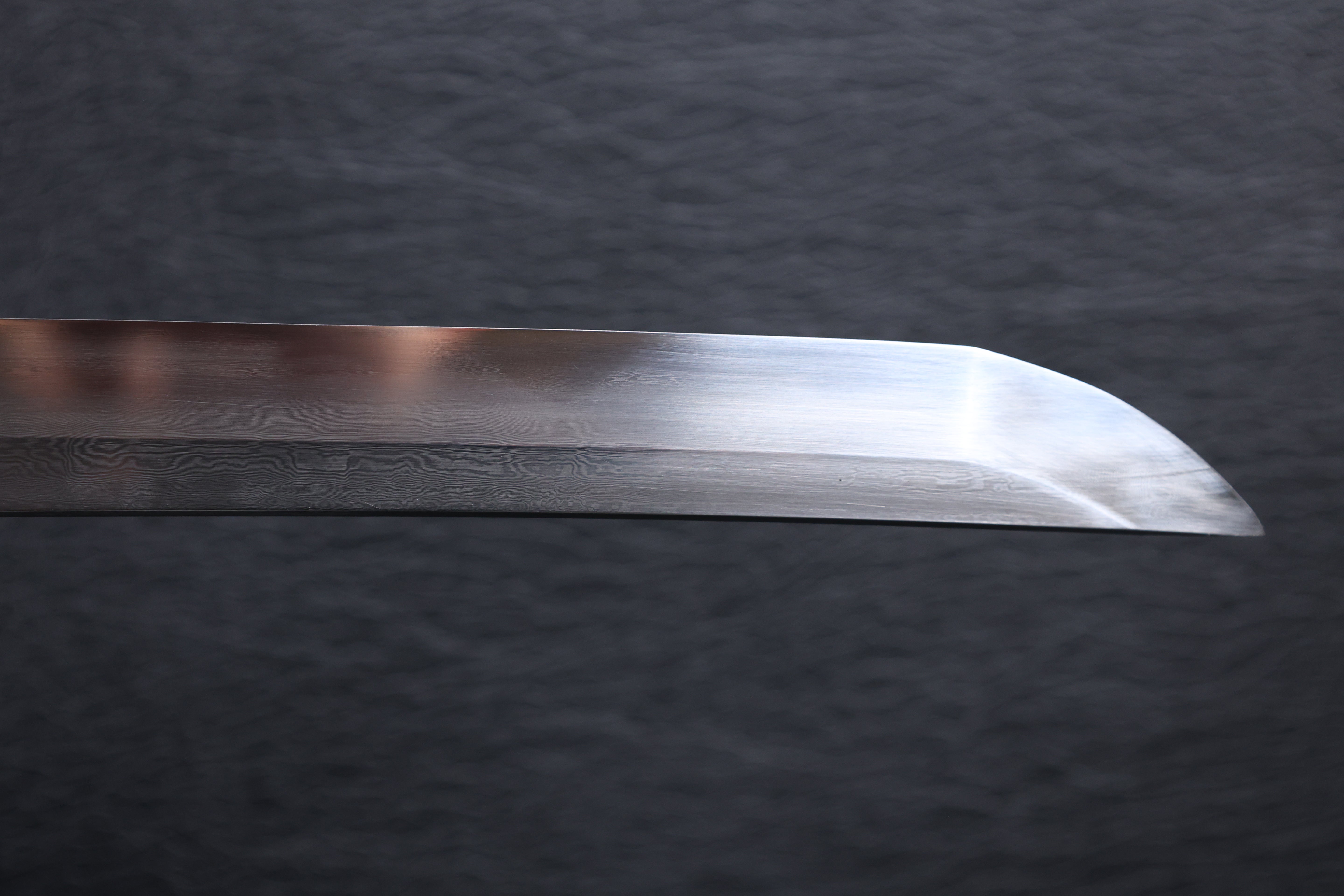 Katana Shingen Folded Steel Clay Tempered Blade with Notare Wave Hamon | KSA Hua